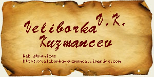 Veliborka Kuzmančev vizit kartica